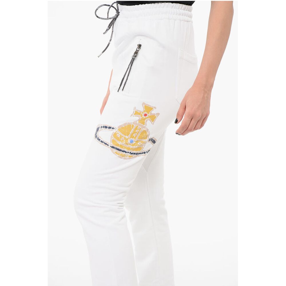 Vivienne Westwood Cotton TIME MACHINE Sweatpants with Zipped Pockets
