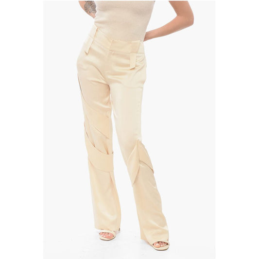 Blumarine Satin Cargo Pants