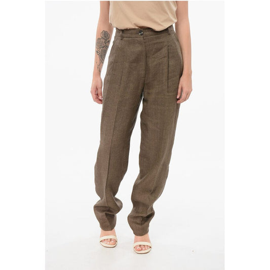 QL2 Linen Herringbone ROSANNA Pants