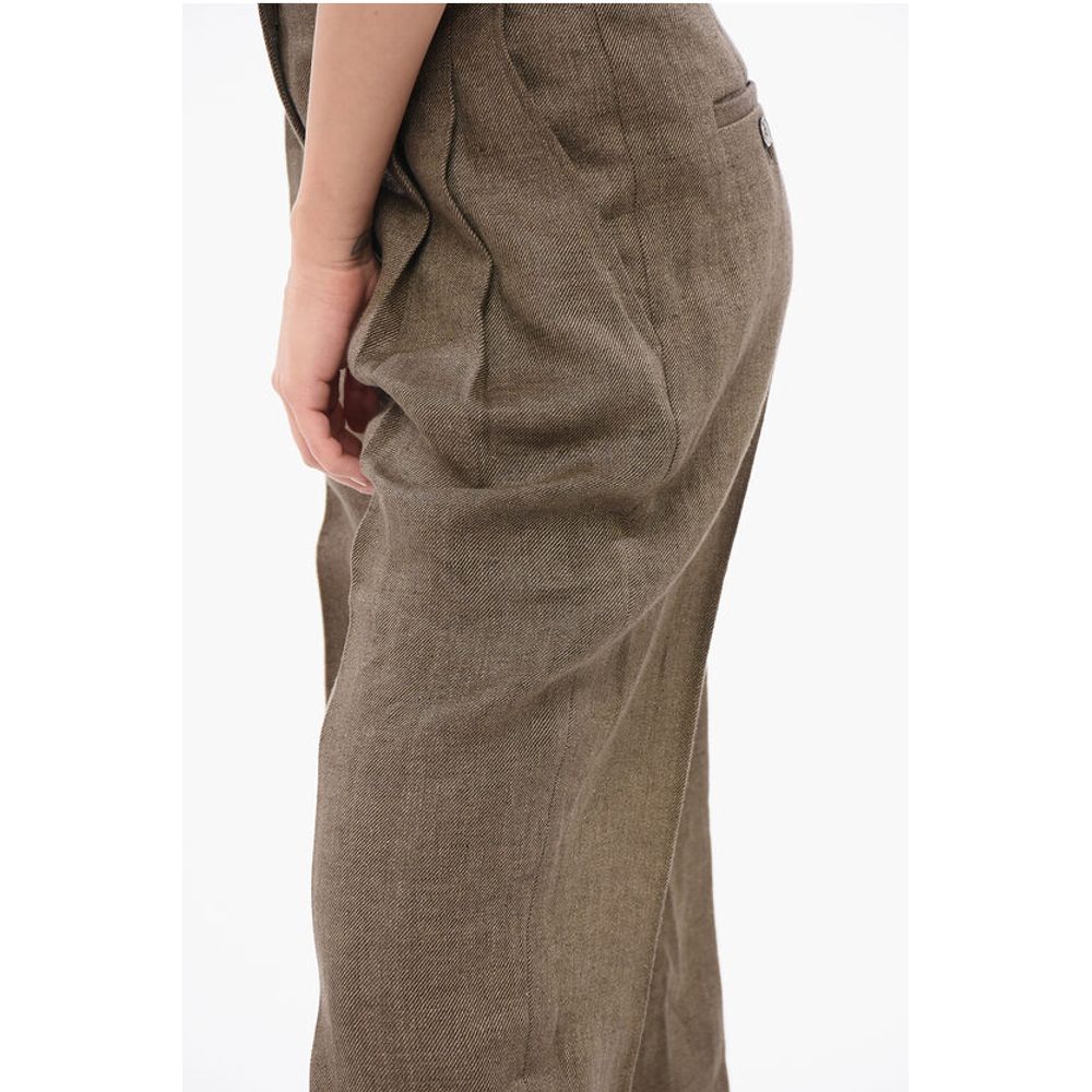QL2 Linen Herringbone ROSANNA Pants