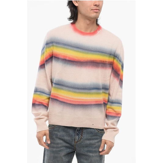 Amiri Pulover iz kašmirja z vratom RAINBOW Degradè