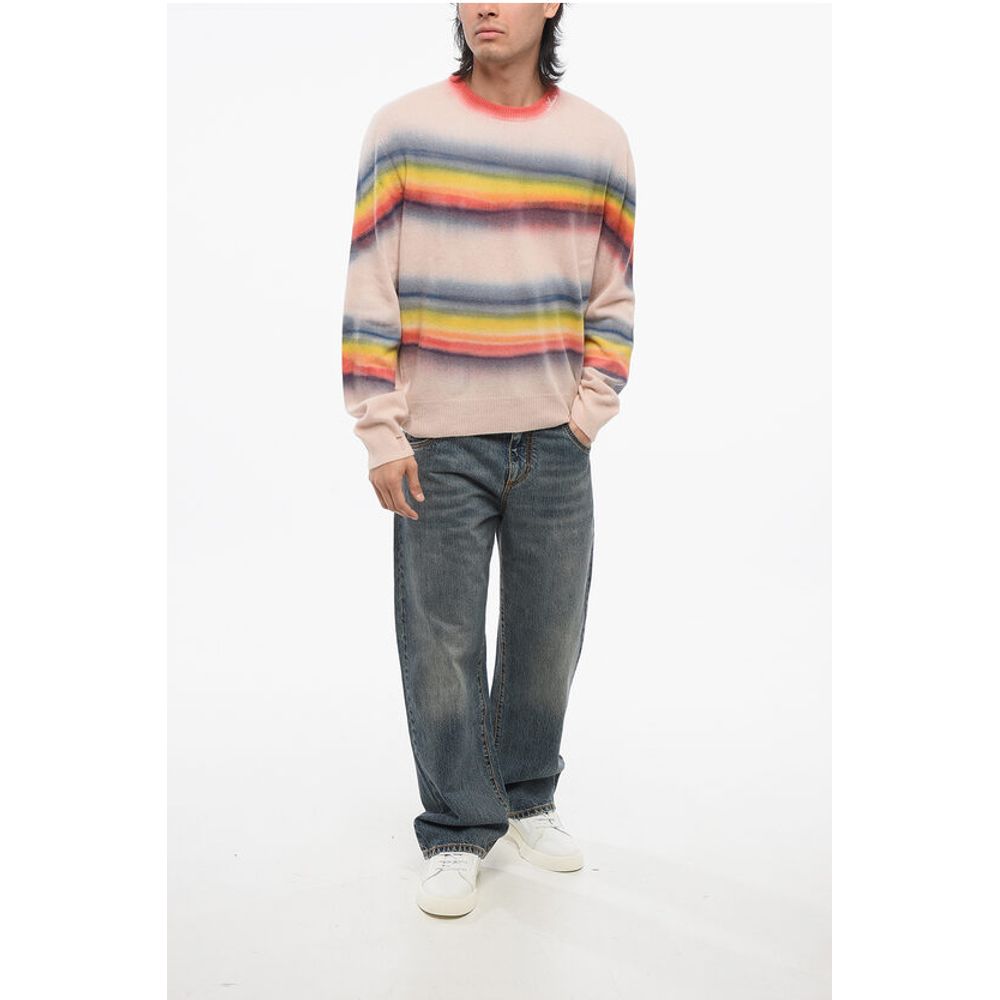 Amiri Pulover iz kašmirja z vratom RAINBOW Degradè