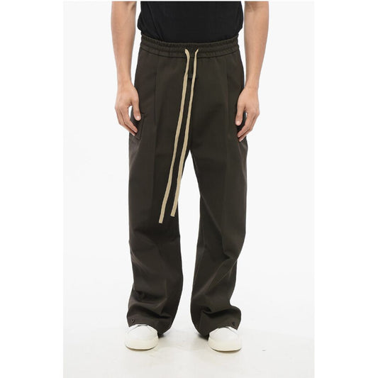Fear Of God Single-pleated Wool Blend Cargo Pants with Elastic Waistband