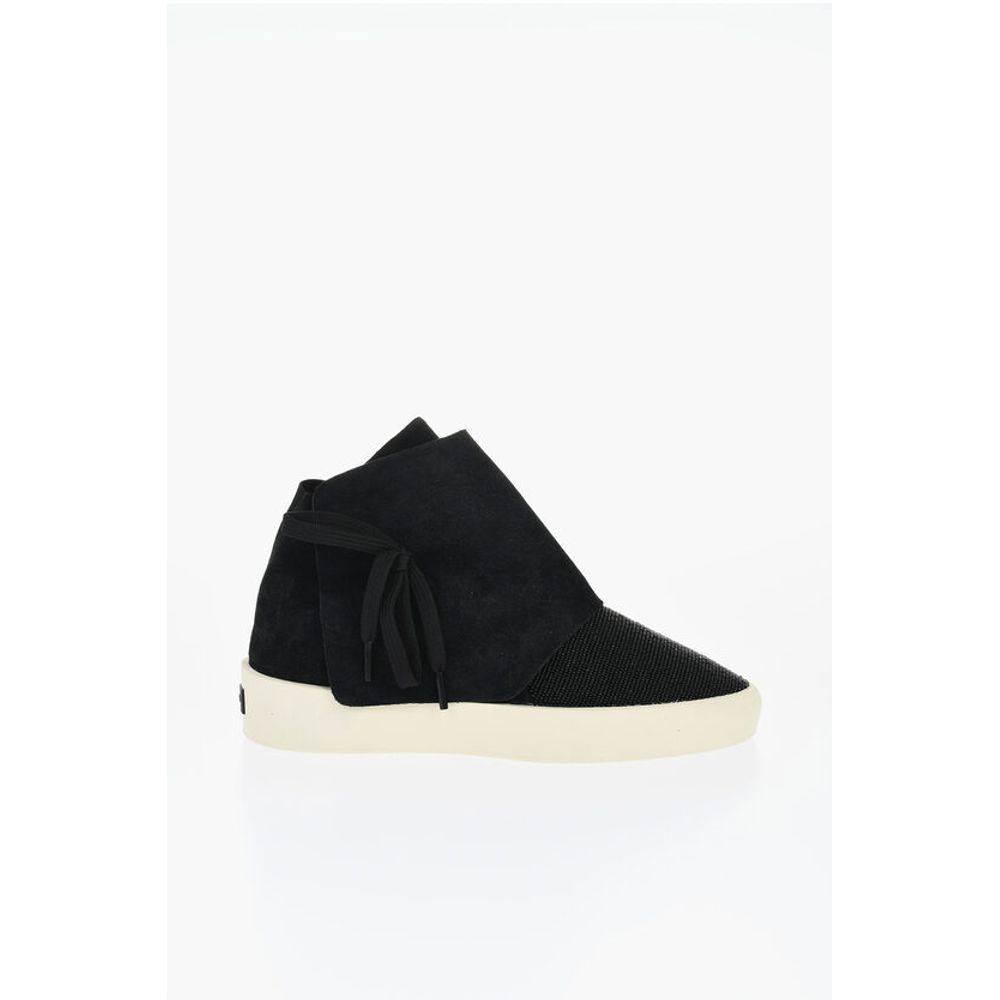Fear Of God High-Top Leather Aneakers With Bead Details