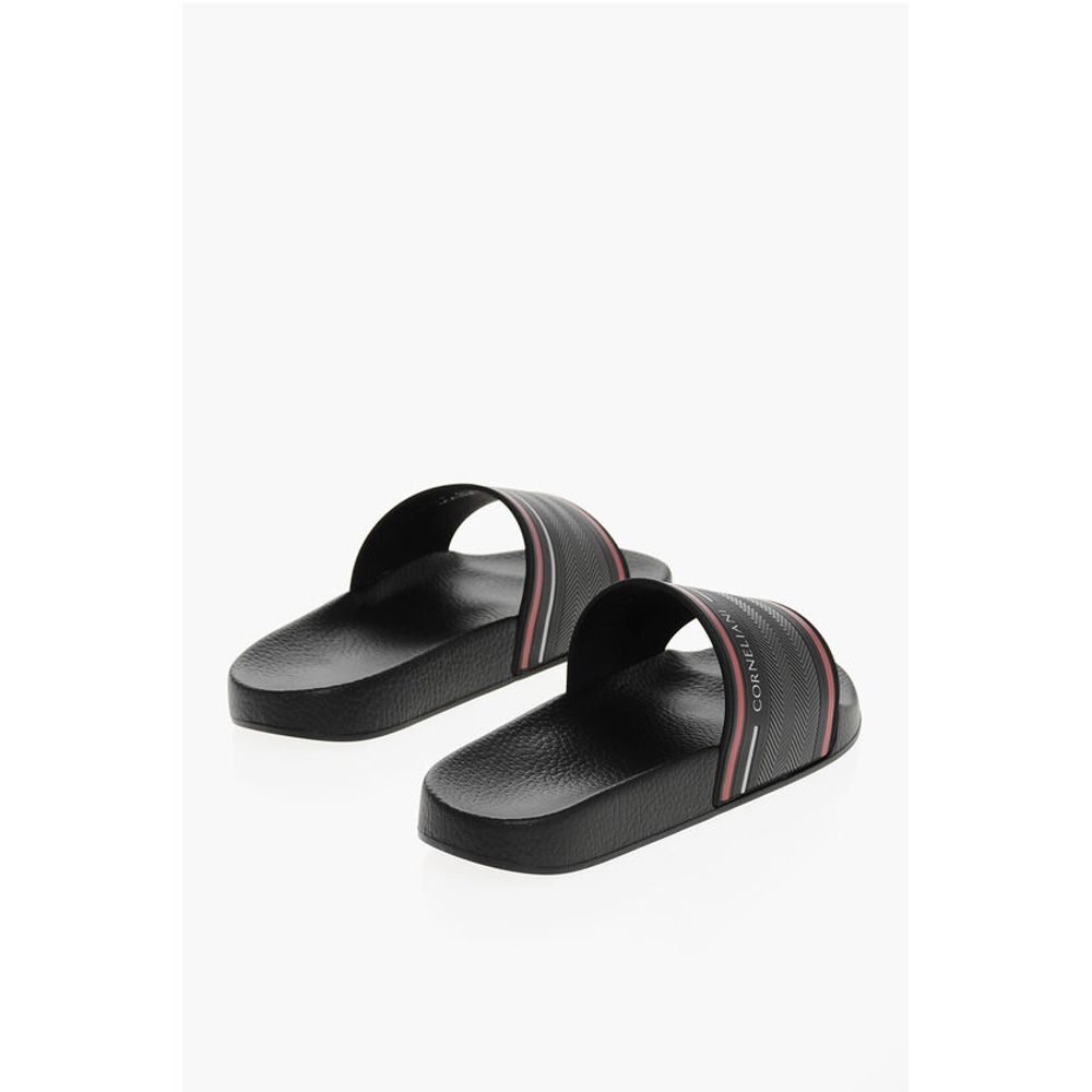 Corneliani Logoed Rubber Slides