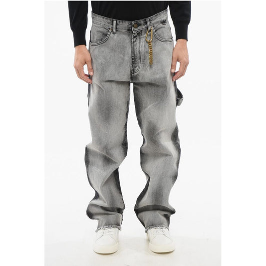 Darkpark Delavè JOHN Denims with Fringed Hem 23cm