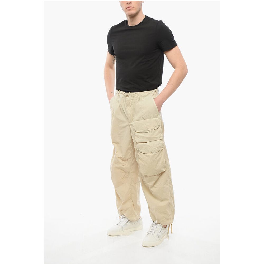 Ten c Nylon Cargo Pants with Belt Loops