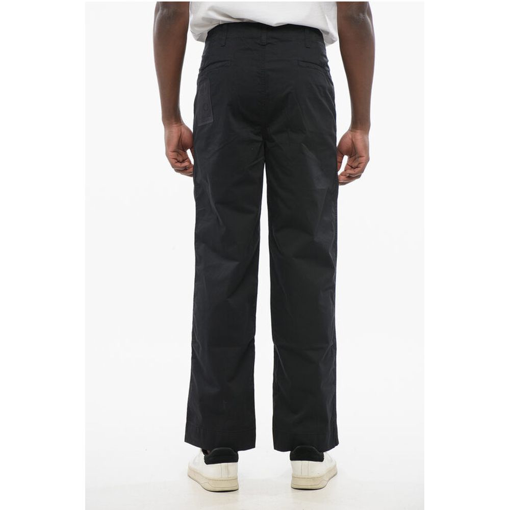 Ten c Cotton Stretch Casual Pants with Belt Loops