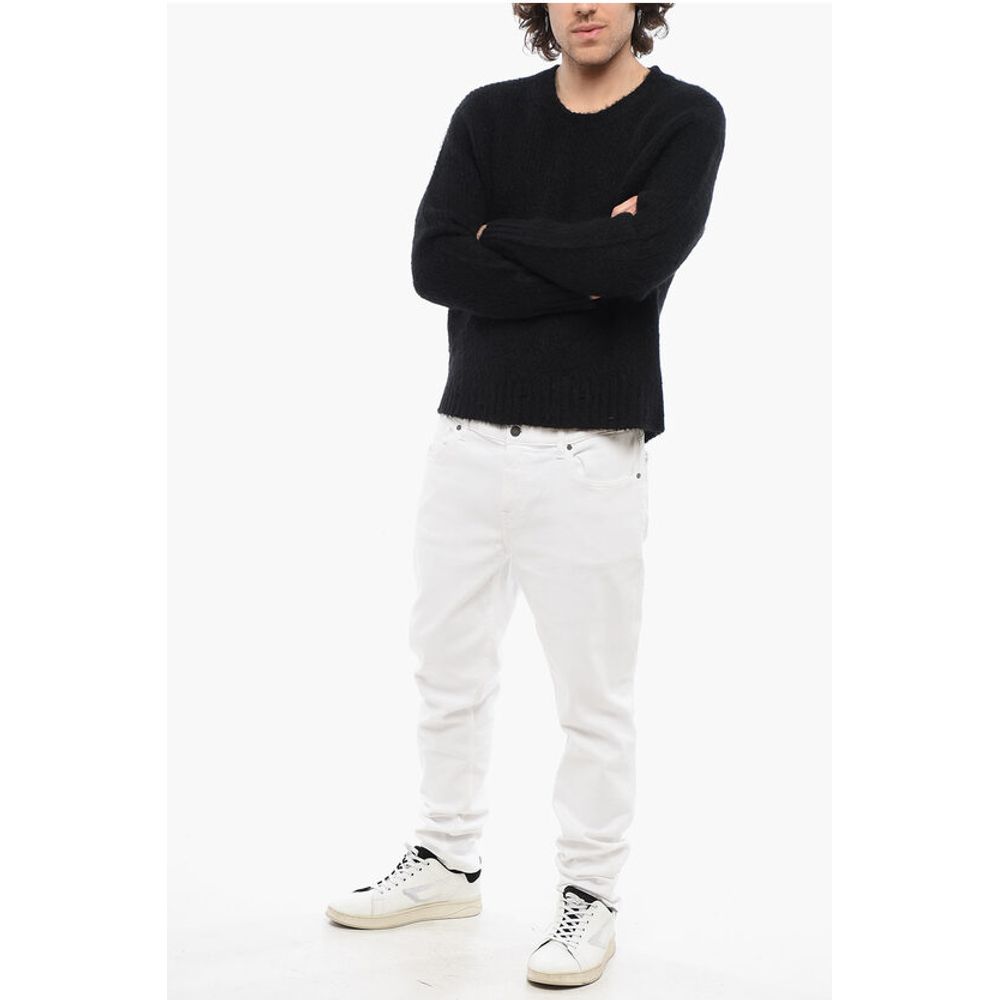 1989 Studio Solid Color Oversized Crewneck Sweater