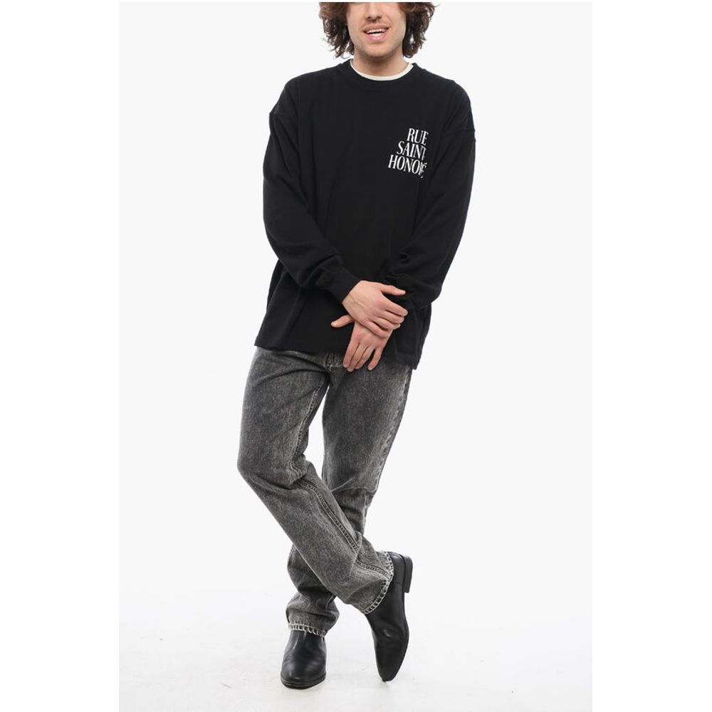 1989 Studio Long Sleeved RUE-SAINT-HONORE Crew-neck T-Shirt