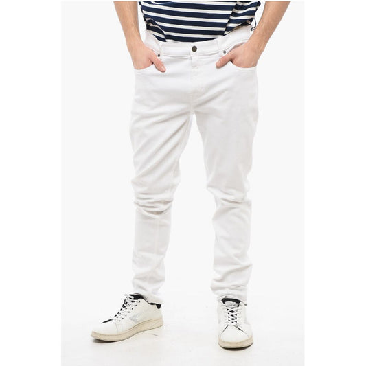 7 For All Mankind Light Wash Slimmy Tapered Fit Jeans 17cm