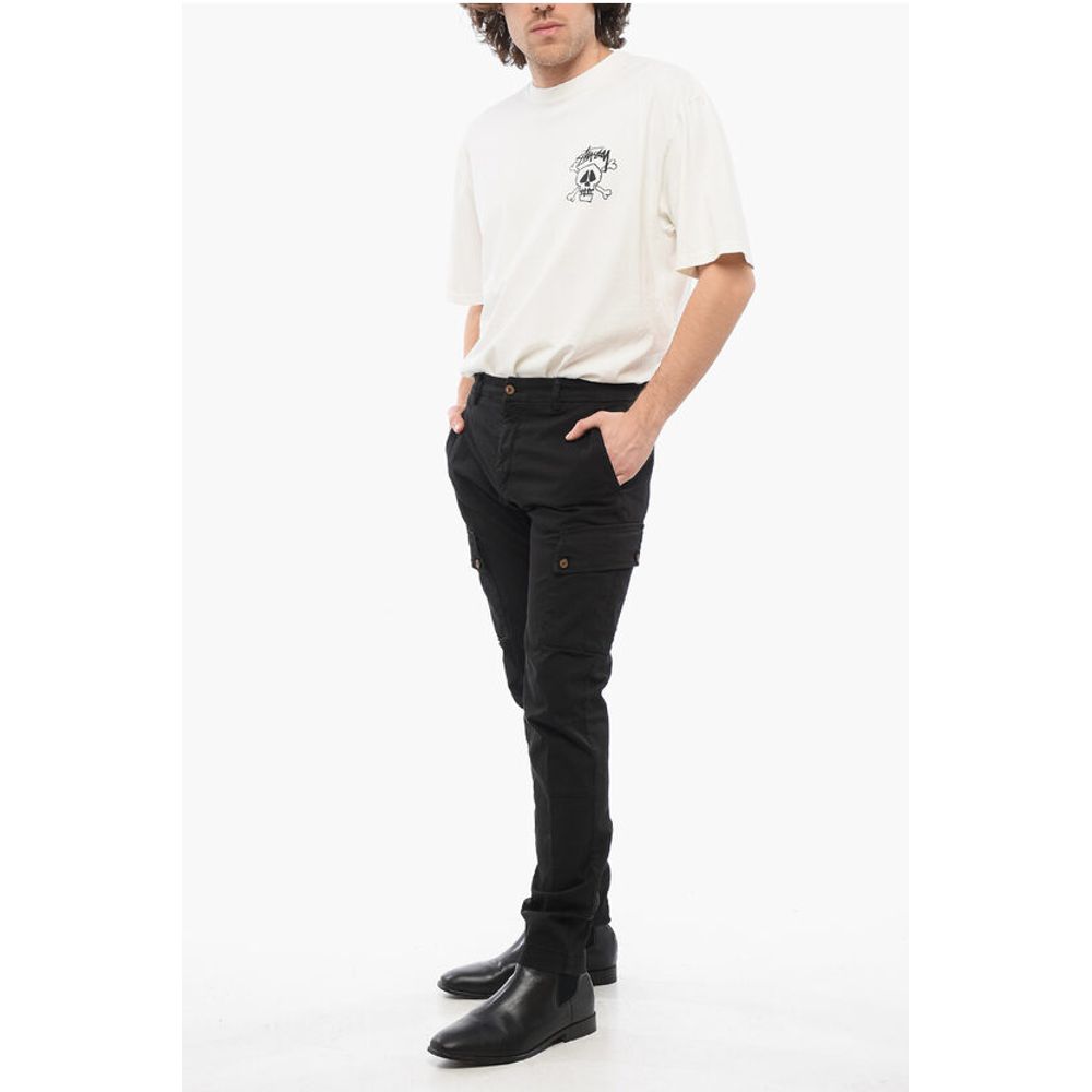 Maison Clochard Stretch Cotton COMBAT Cargo Pants