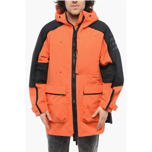 Adidas TERREX Dvobarvna uporabna jakna ZPLORIC s kapuco