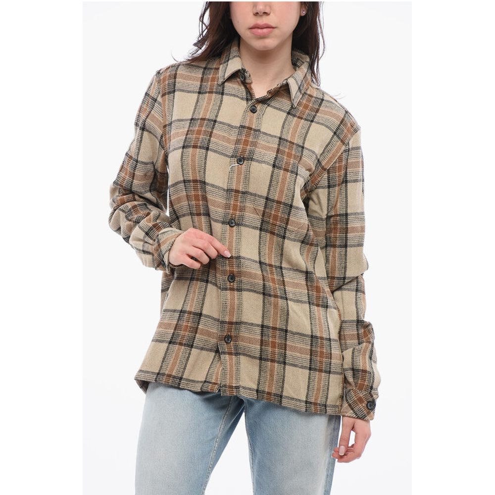 Samsoe Samsoe Checked WALTONES Overshirt with Breast Pocket