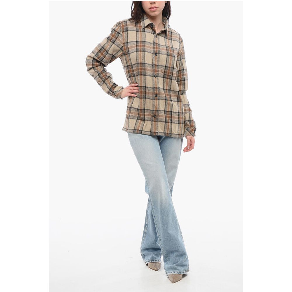 Samsoe Samsoe Checked WALTONES Overshirt with Breast Pocket