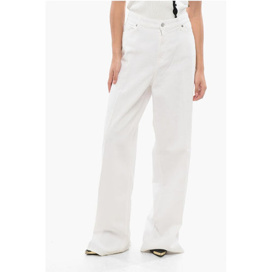 7 For All Mankind Light Wash Baggy Fit LOTTA Jeans 28cm