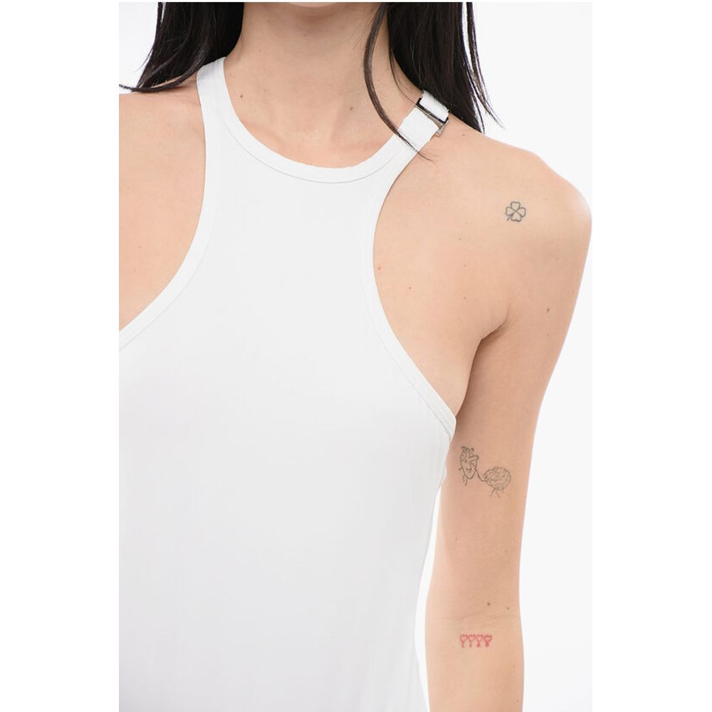 The Attico Solid Color One-Piece Swimsuit