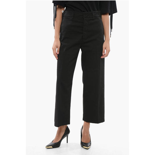 Department 5 Cotton Palazzo Pants with Hidden Closure