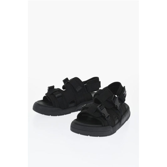 Neil Barrett LI-NING Solid Color Technical Fabric Sandals
