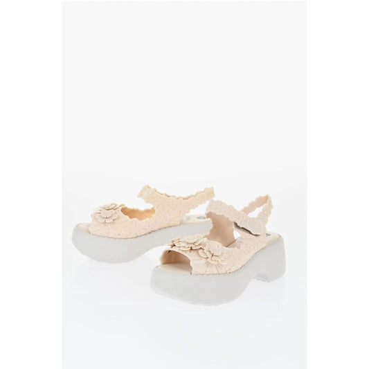 Viktor & Rolf MELISSA Rubber BLOSSOM Sandals with Platform Sole
