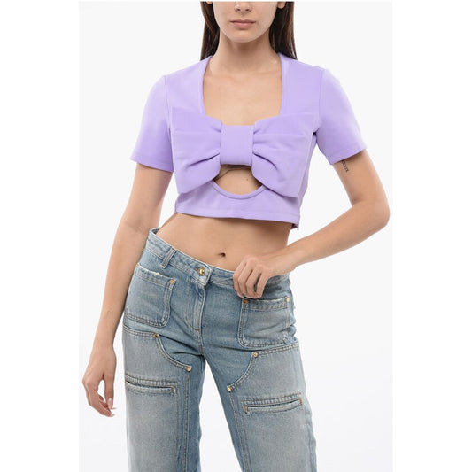 Viktor & Rolf Cropped BANDEAU Top With Maxi Bow