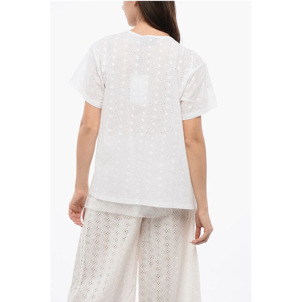 Viktor & Rolf Sangallo FLOATING TIME T-shirt With Mesh Detail
