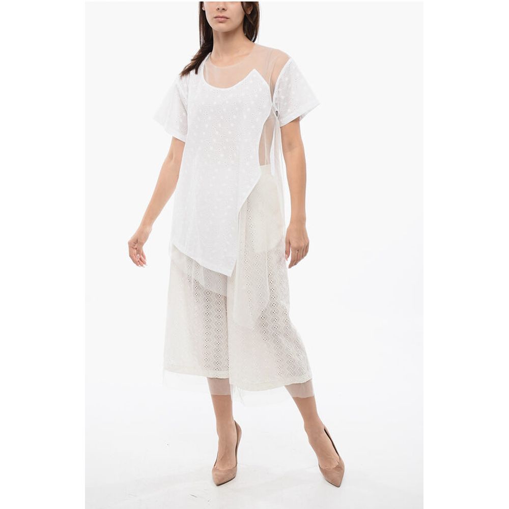 Viktor & Rolf Sangallo FLOATING TIME T-shirt With Mesh Detail