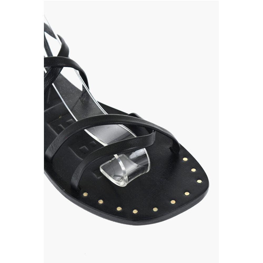 Manebi Leather CANYON Lace Up Sandals
