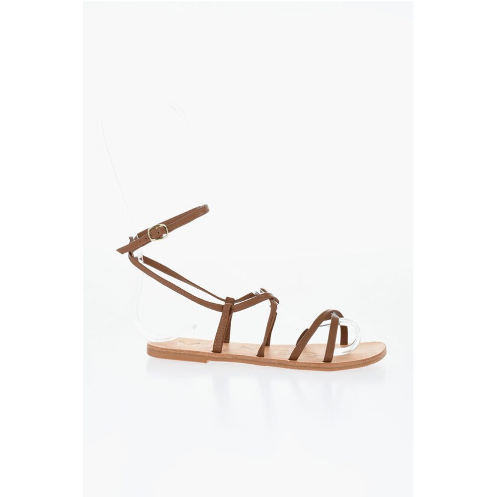 Manebi Leather CANYON Lace Up Sandals