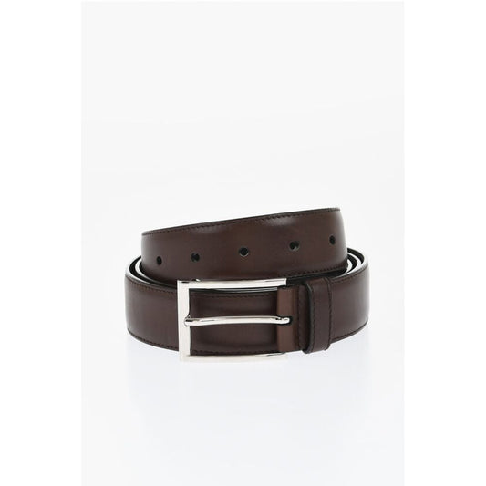 Church's Solid Color Leather NEVADA Belt 30mm