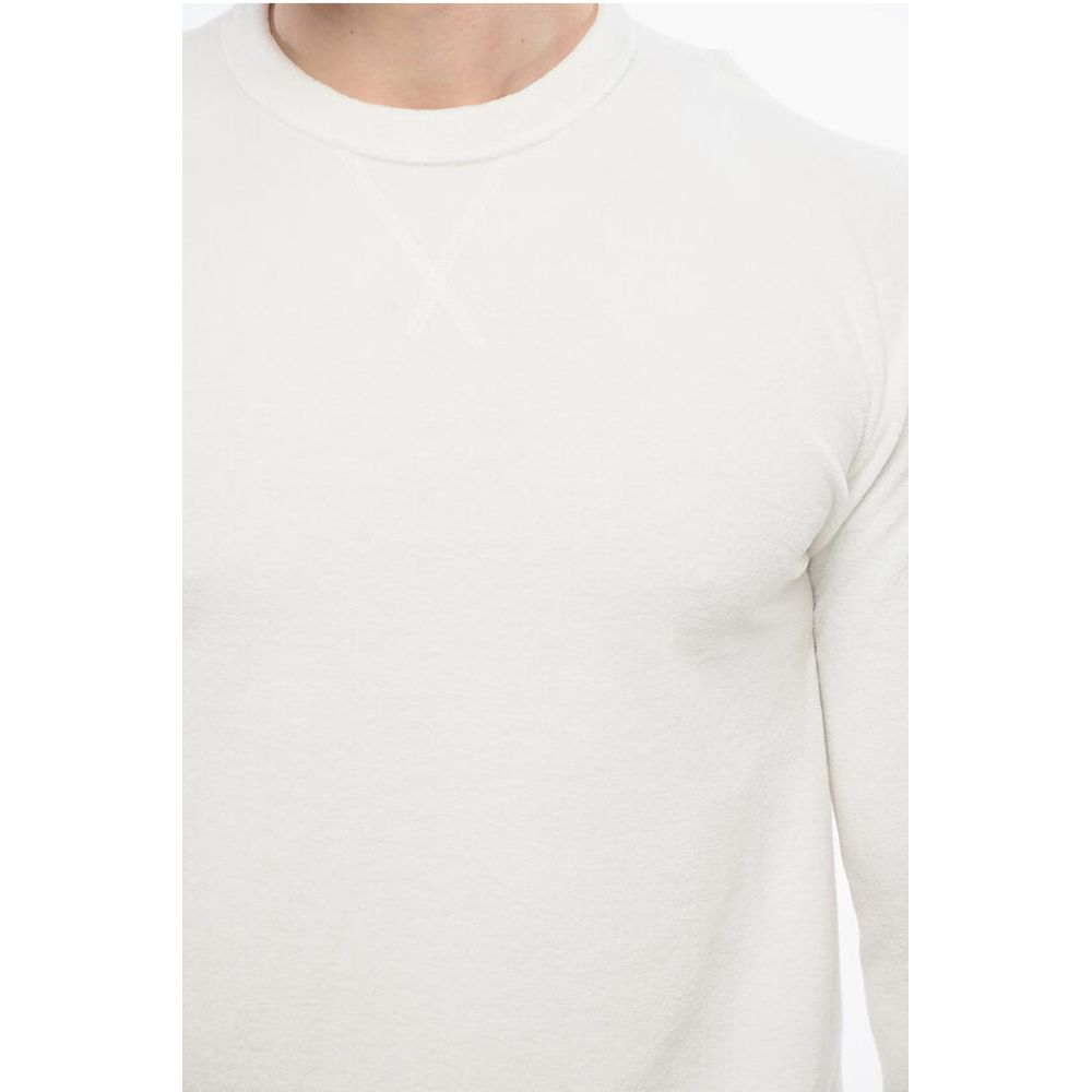 Bombažna majica z izrezom Altea Terry Crewneck