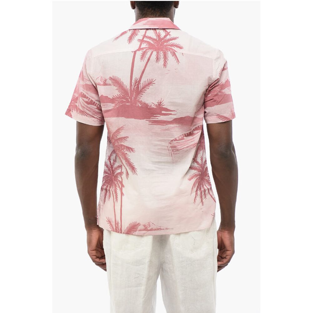 Altea Palms Print majica s kratkimi rokavi