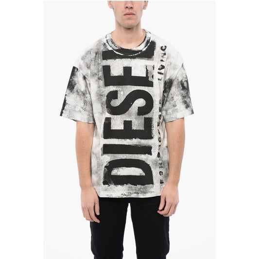 Diesel RED TAG Cotton T-BOXT-BISC Majica s posadko in prednjim vratom