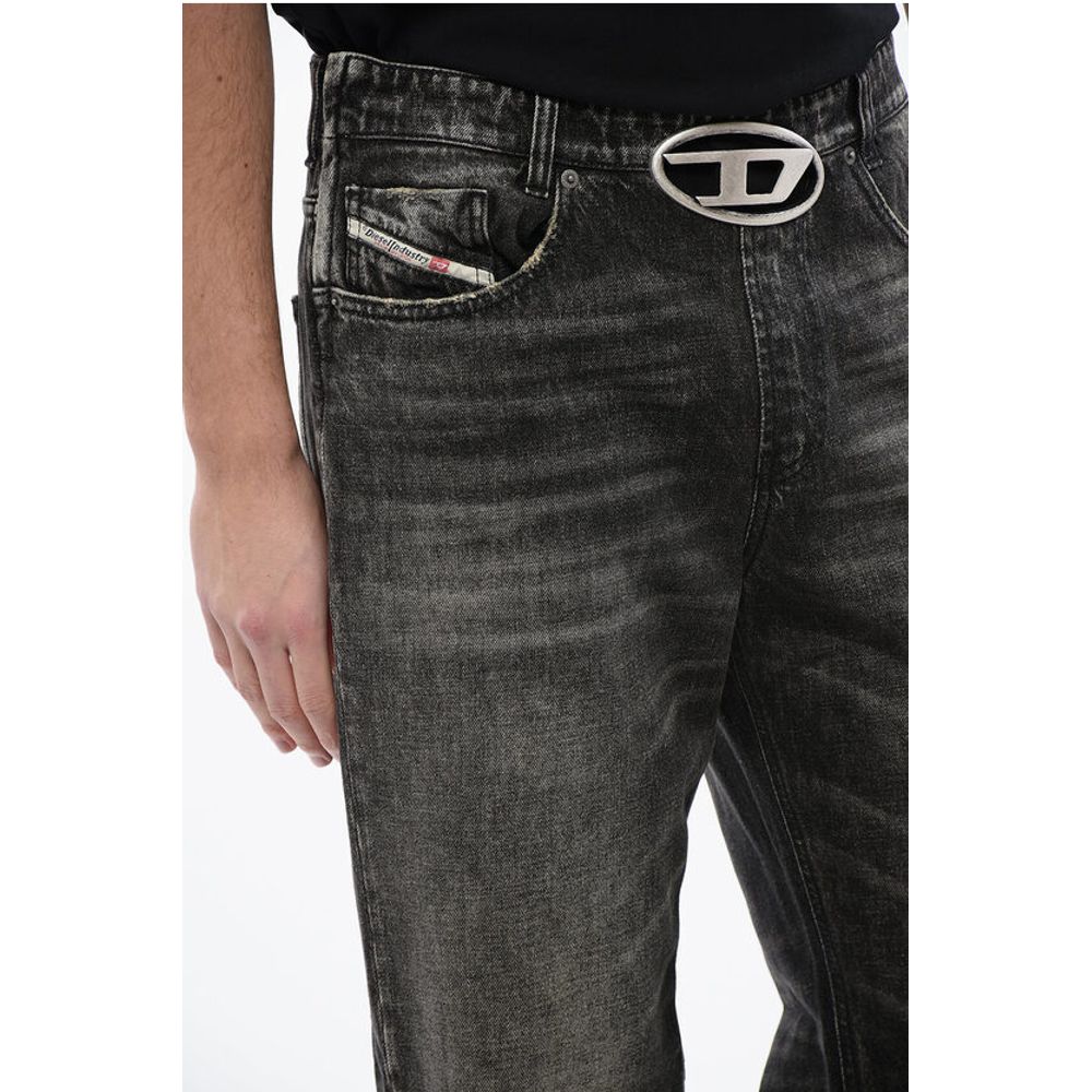 Diesel Dark Washed 2010 D-MACS-S2 Loose Fit Jeans with Cut-Out Logo