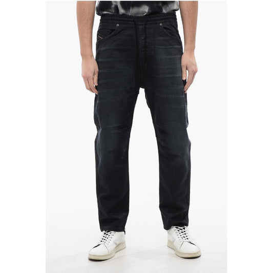 Diesel Solid Color 2040 D-AMAGE Jogg Jeans with Drawstring Waist 18