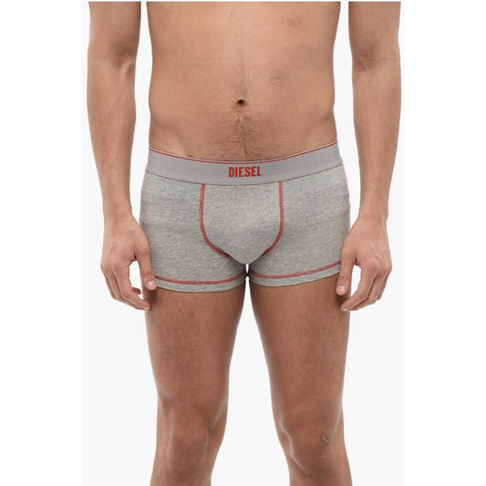 Diesel Stretch Cotton UMBX-DAMIEN-H Boxer with Visible Stitching