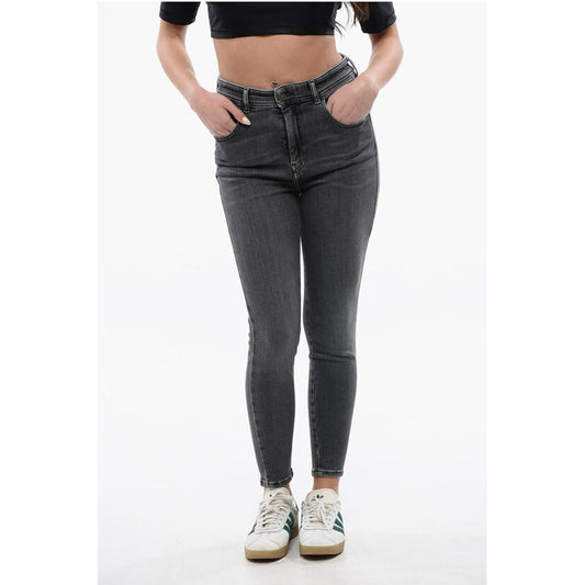 Diesel LIBRARY Skinny Fit 1984 SLANDY Jeans z visokim pasom 12cm L.30