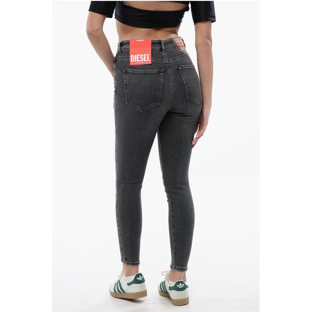 Diesel LIBRARY Skinny Fit 1984 SLANDY Jeans z visokim pasom 12cm L.30