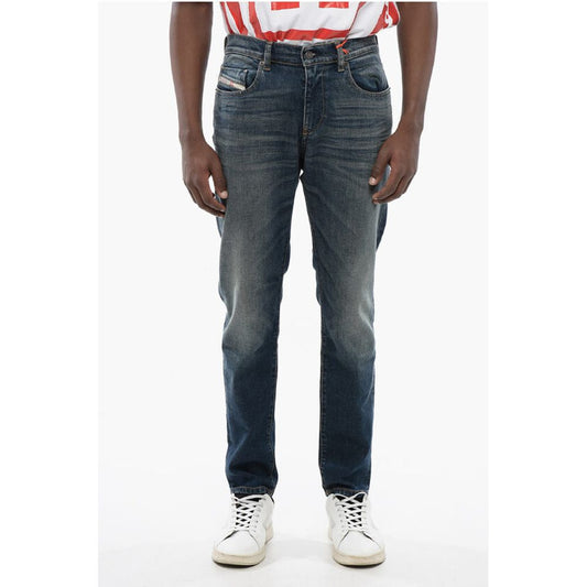 Diesel Mid Waist 2019 D-STRUKT Slim Fit Jeans 16cm L32
