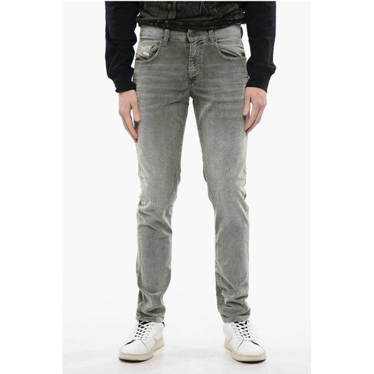 Diesel Hlače z nizkim pasom iz manšete 2019 D-STRUKT Slim Fit