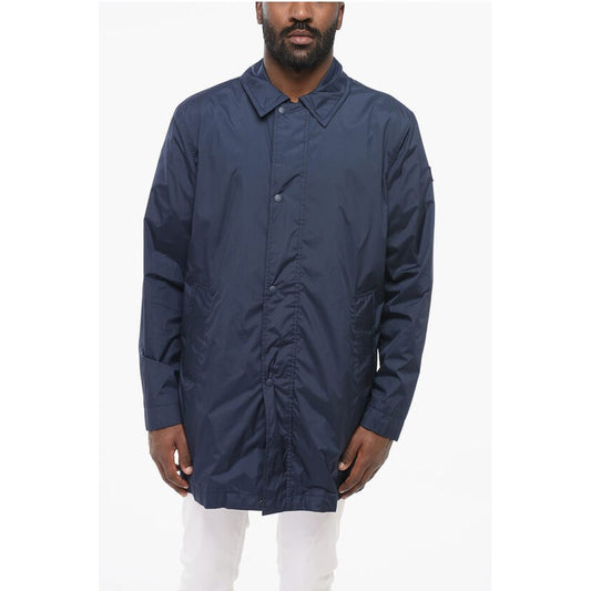 Woolrich Solid Color Jacket with Zip Closure