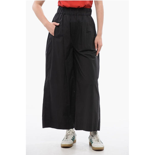 Woolrich Popeline Cotton Cropped Fit Pants