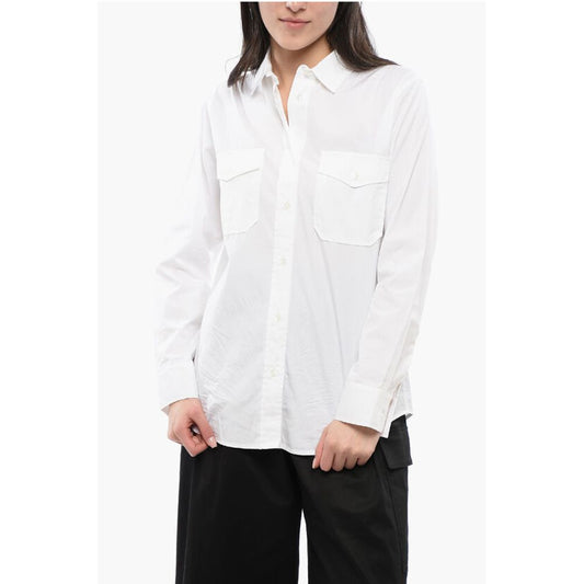 Woolrich Standard Collar Cotton Saharan Shirt