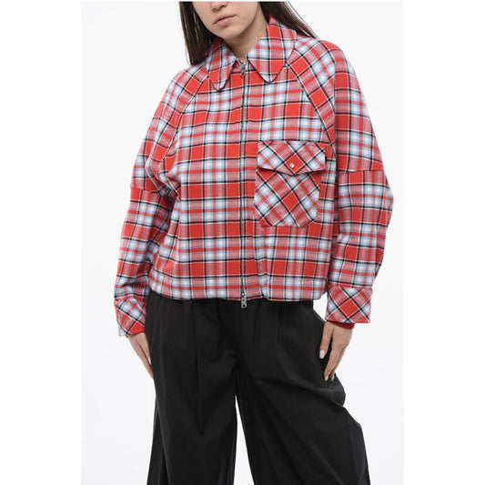 Woolrich Zipped Checkered TIMBER Overshirt