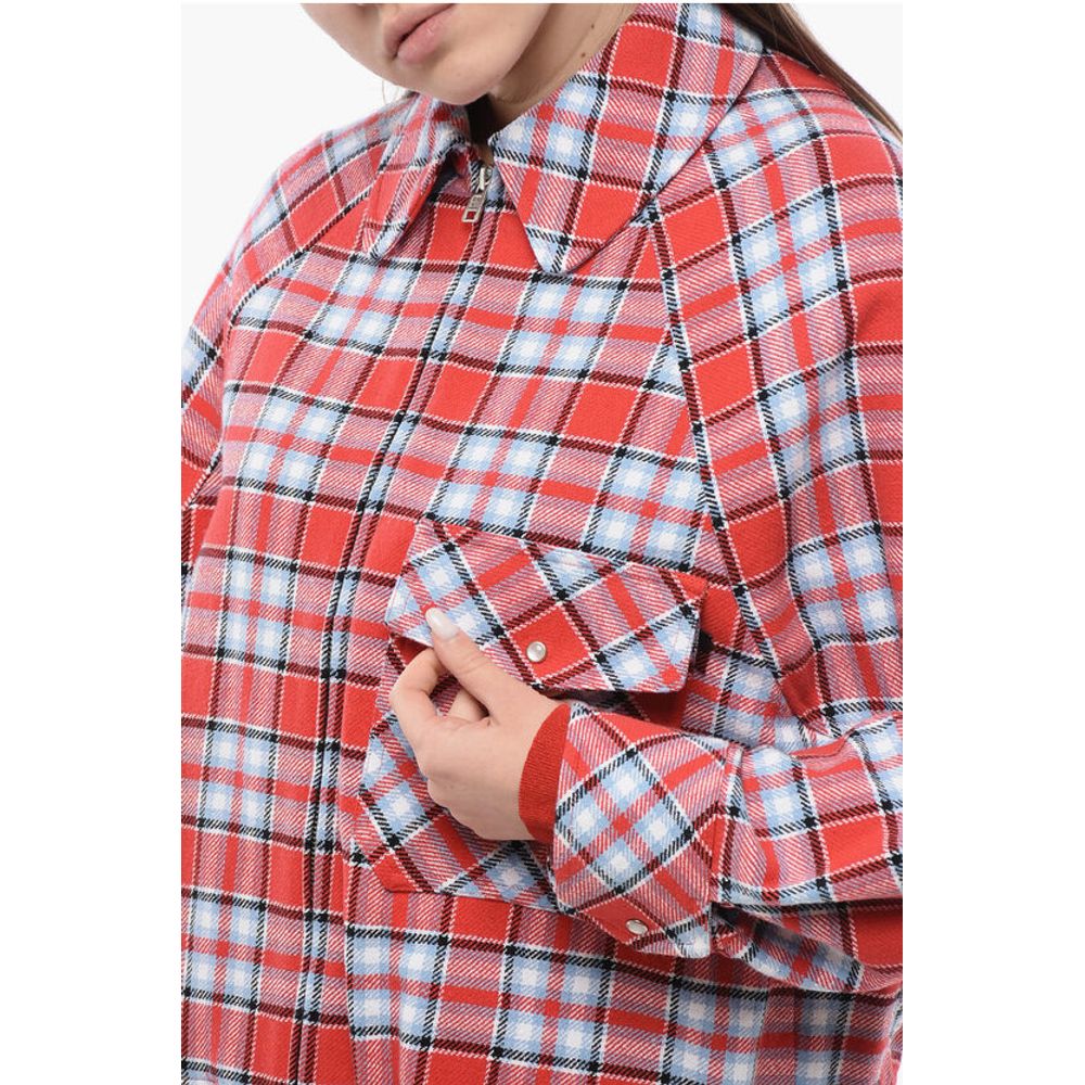 Woolrich Zipped Checkered TIMBER Overshirt