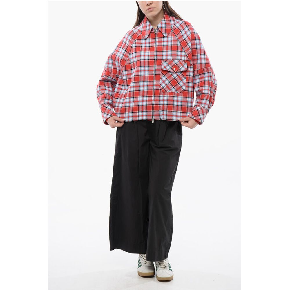Woolrich Zipped Checkered TIMBER Overshirt