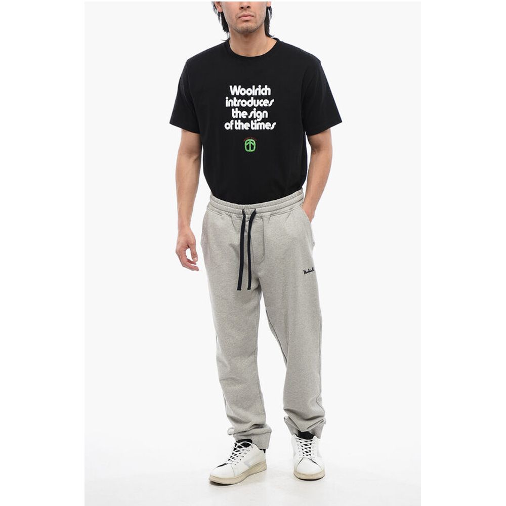 Woolrich Brushed-cotton ESSENTIAL Joggers