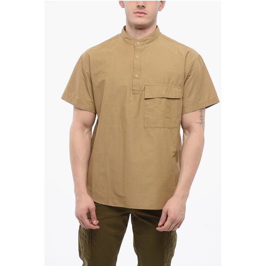 Woolrich Buttoned CORDURAxWOOL T-shirt