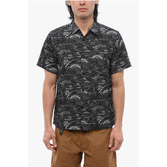 Srajca s kratkimi rokavi Woolrich Allover Print