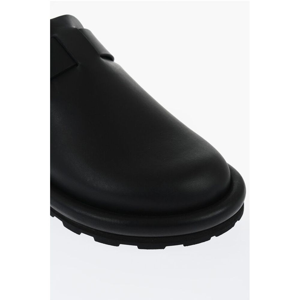 Jil Sander Leather Sandals With Buckle